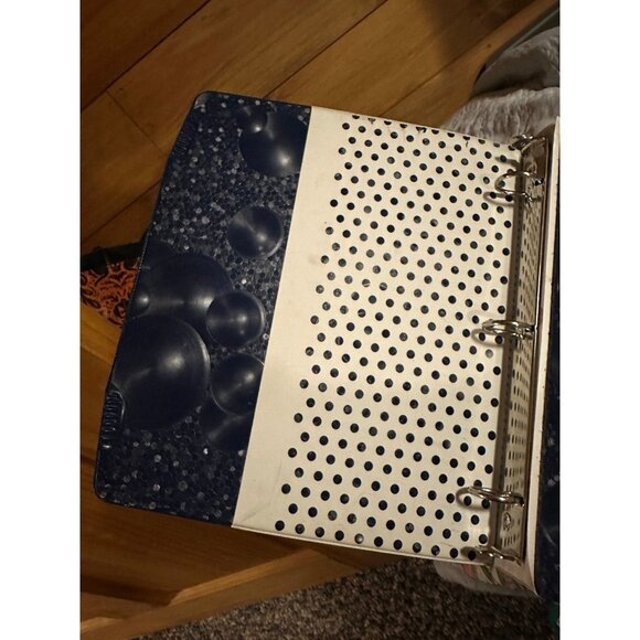 Vintage 90s atomic Trapper Keeper, Meade Designer series folder portfolio binder - Picture 5 of 9